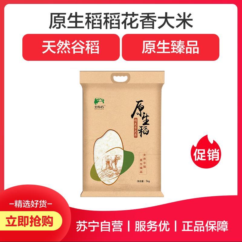 北纬45 原生稻 长粒香甄选泰来大米 10kg