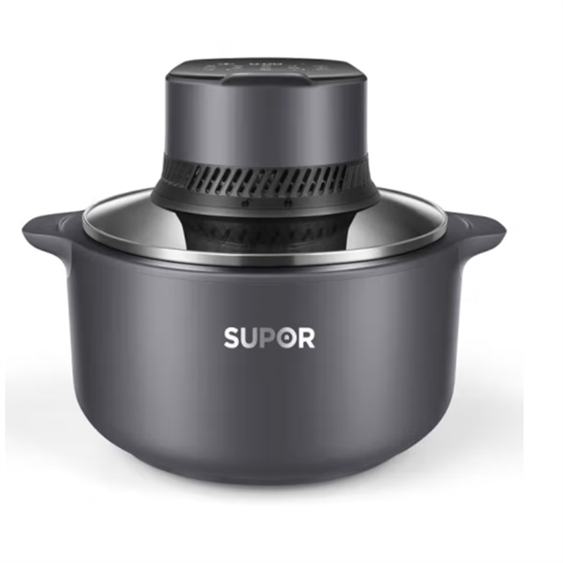 苏泊尔(SUPOR)空气炸锅可视烹炸美味看得见可拆上盖5.0L大容量 KD50DQ77
