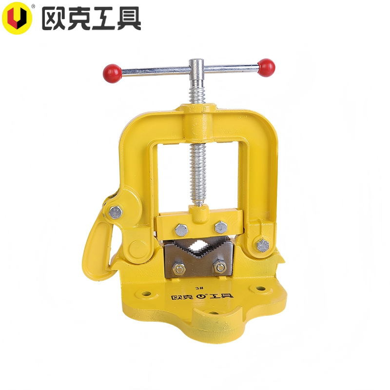 欧克(Ouke)重型管子台虎钳压力钳3# 3#OK-3125