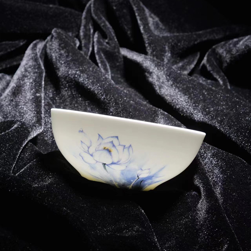 北国风光骨瓷摆台青荷TS-BT青荷高清大图