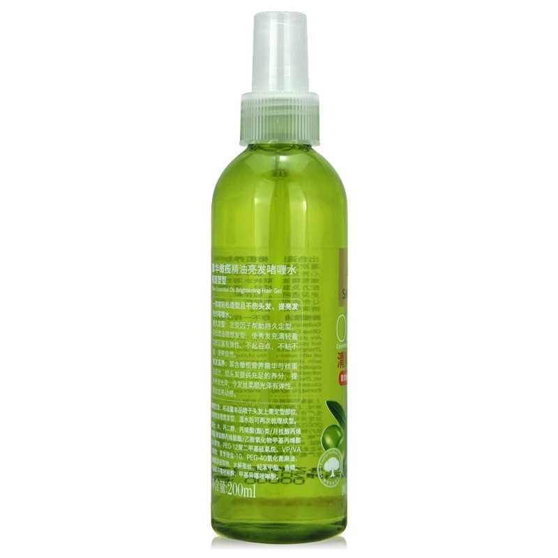 章华 精油亮发啫喱水200ml 保湿塑型 清爽保湿 特硬