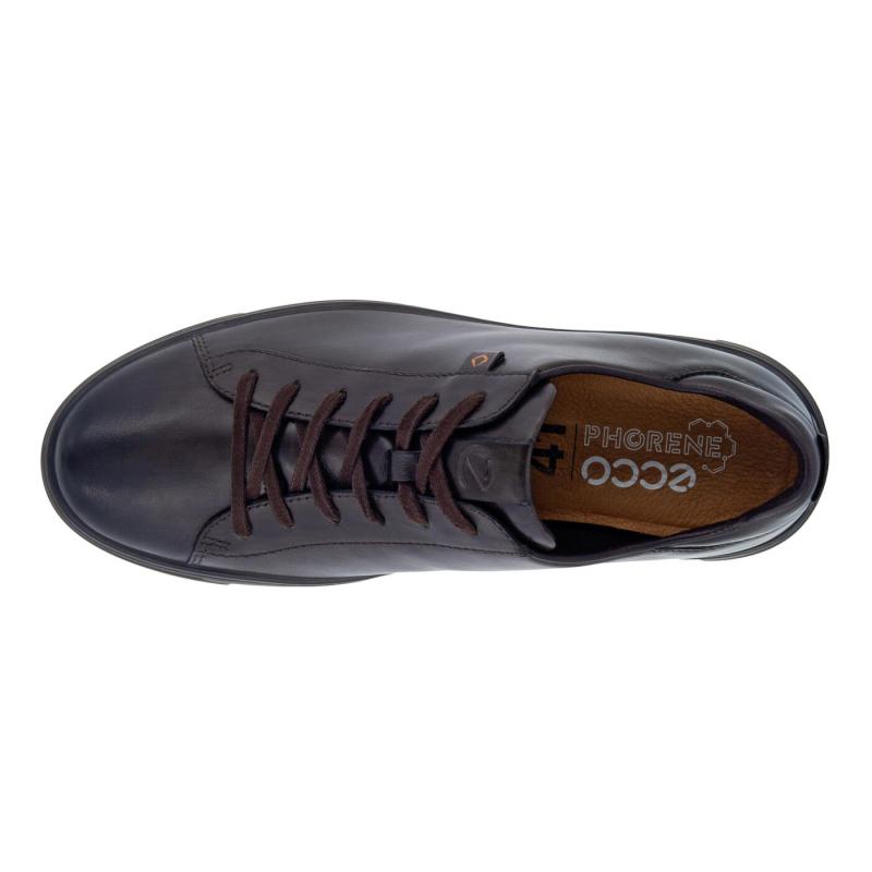 官方正品 ecco爱步男鞋 2021秋季新款百搭休闲牛皮板鞋 街头趣闯plus