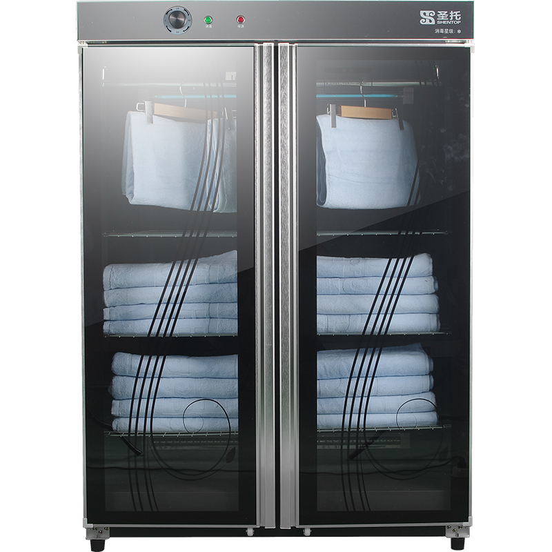 圣托(shentop)酒店大容量 毛巾消毒柜 立式 商用 衣服 服装 拖鞋 臭氧