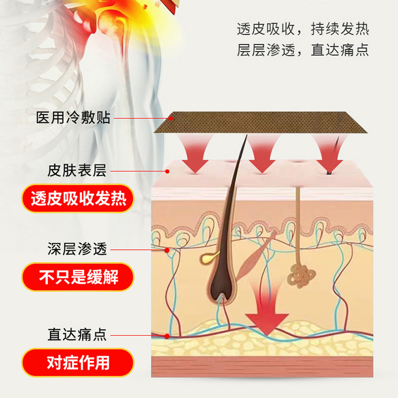 守诚堂仙草骨痛贴消痛贴膏高清大图