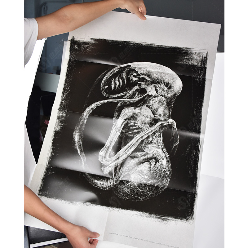 [正版]精装中文版《异形契约 大卫手稿》画集+附录访谈2册套装 异形电影宇宙设定剧情解读批注笔记概念原画册书异形普罗米高清大图