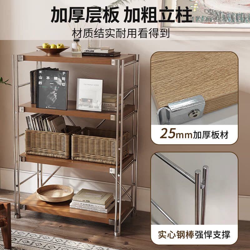 鑫金虎 6层日式置物架厨房微波炉储物收纳架1900*400*410mm图片