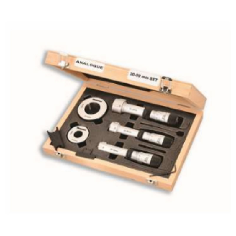施泰力 Starrett S78MXTCZ S78系列组套三点式内径千分尺6-10mm0.005MM