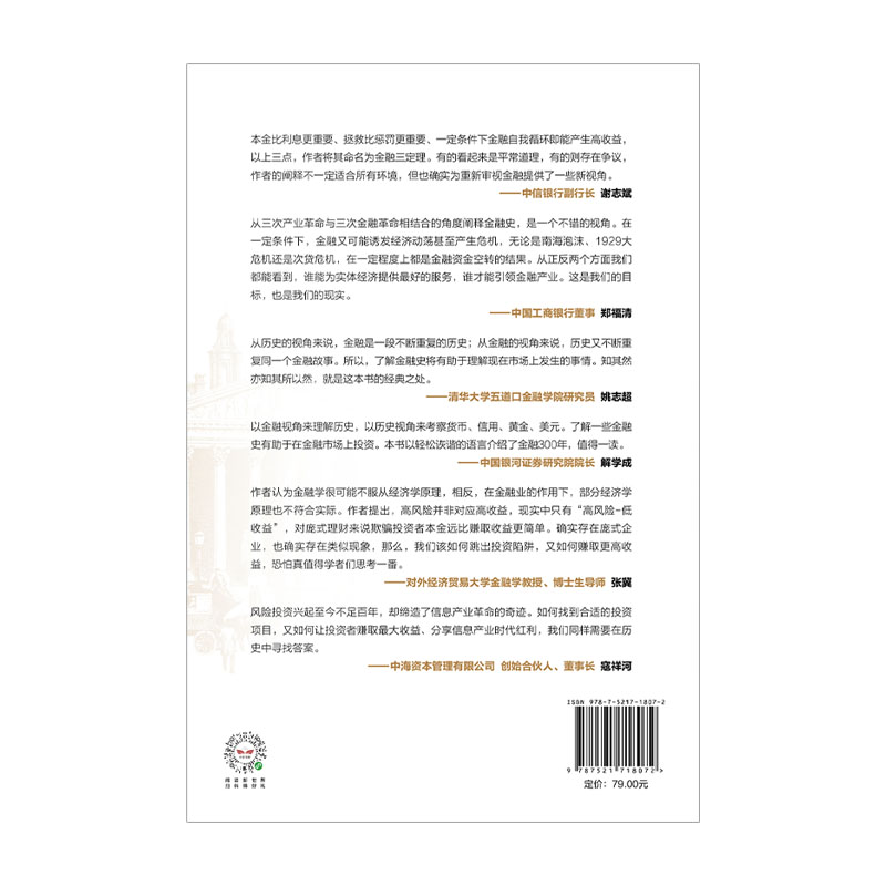 [正版]金融激荡300年 瀛洲客 著 再现金融历史场景 体验金融观念 案例分享 出版社图书高清大图