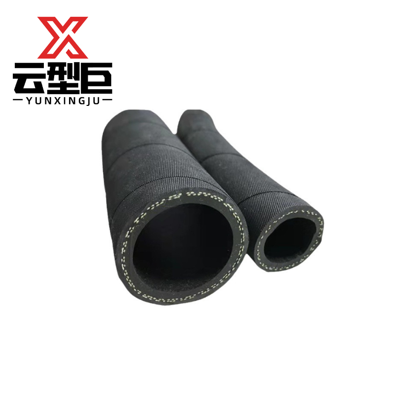 云型巨 高压胶管 黑色夹布橡胶管黑胶管水管软管胶皮管蒸汽管 20mm 单位:米高清大图