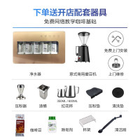 格米莱(GEMILAI)咖啡机商用 意式半自动双头 电控定量高杯款 CRM3201 黑色 3201