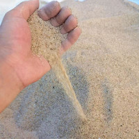 干黄沙子细沙子 建筑用沙子建筑家用修路铺地砌墙补洞坑贴瓷砖用沙子 100斤/袋