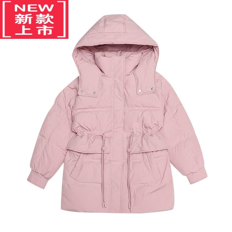 可莉允女童棉服2022新款冬季加厚儿童棉衣外套中大童女孩洋气抽绳棉袄潮图片