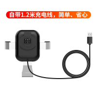 ESCASE 车载无线充电器车载手机支架汽车用品出风口全自动试用于苹果iphone11 Pro华为小米三星手机F08黑色