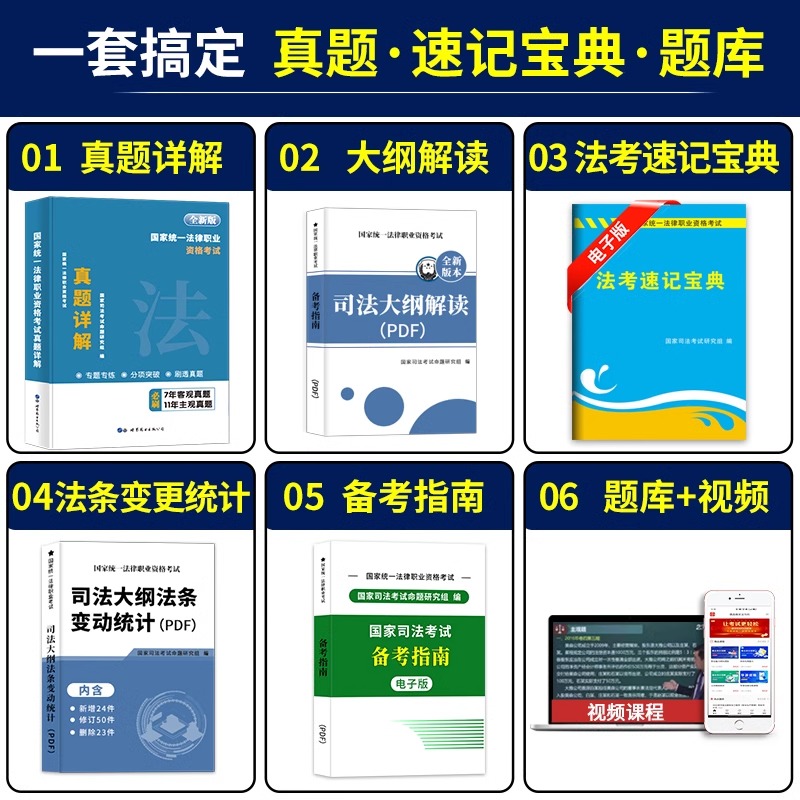 [法制社]分类法规随身查8本 [正版]2024年国家司法考试历年真题详解司法考试历年真题主观题客观题司考法律职业资格高清大图