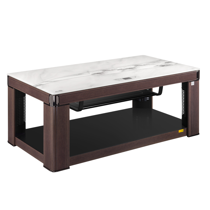 茶几节能省电客厅长方形电烤炉取暖器取暖炉电炉茶几升降电茶几电炉子