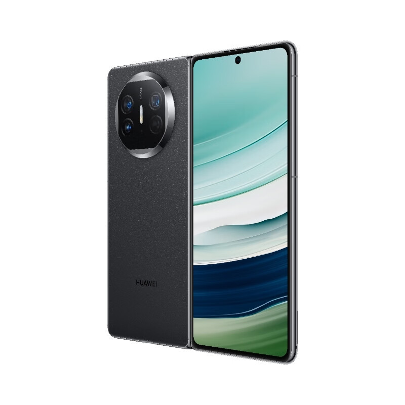 华为Mate X5 12GB+512GB 羽砂黑高清大图