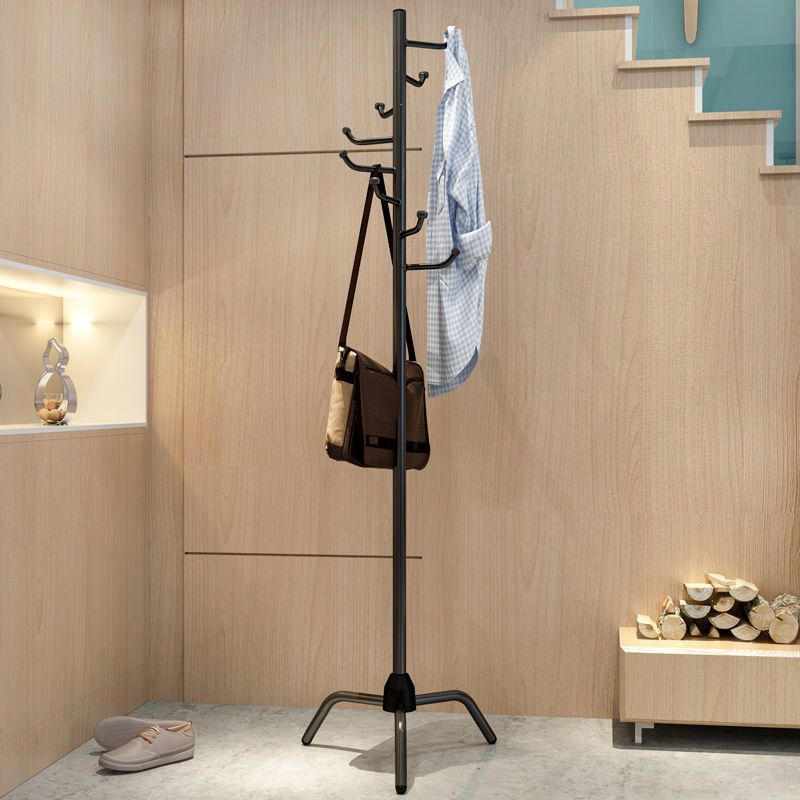工匠时光衣帽架落地置物架卧室简易挂衣架单杆收纳架能组合挂衣服架子