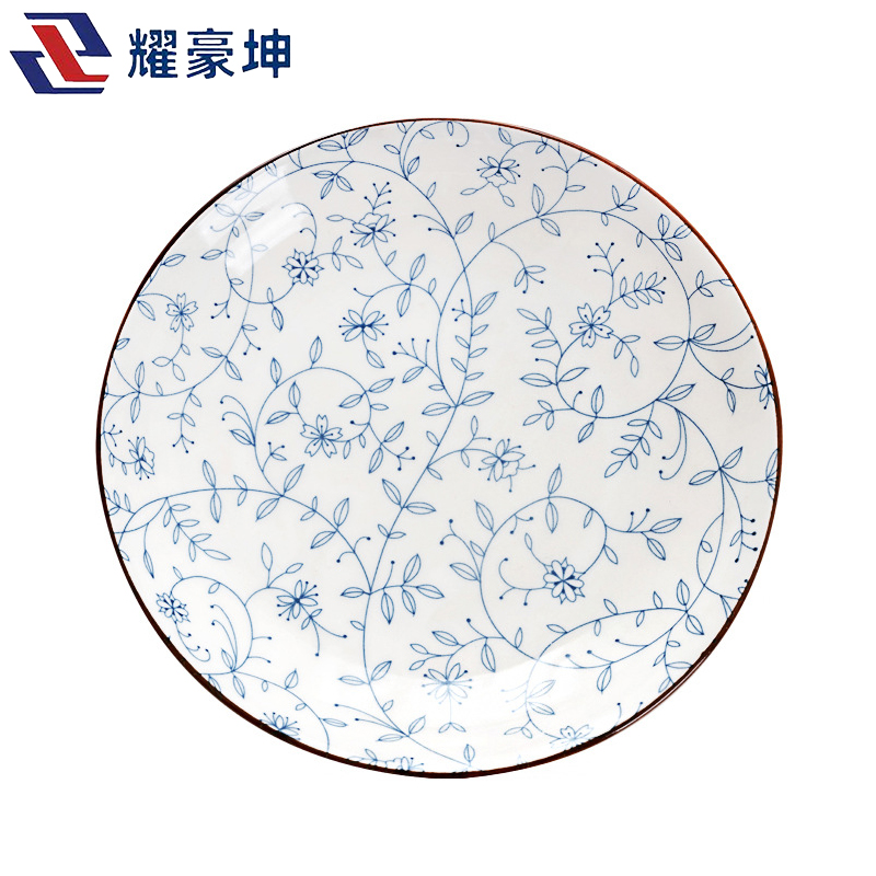 耀豪坤 陶瓷餐具套装42件套YHLQ-42/套高清大图