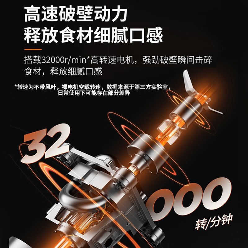 九阳(Joyoung)破壁机家用豆浆机升级降噪多功能智能预约榨汁机搅拌果汁机料理机绞肉机辅食机L12-P155高清大图