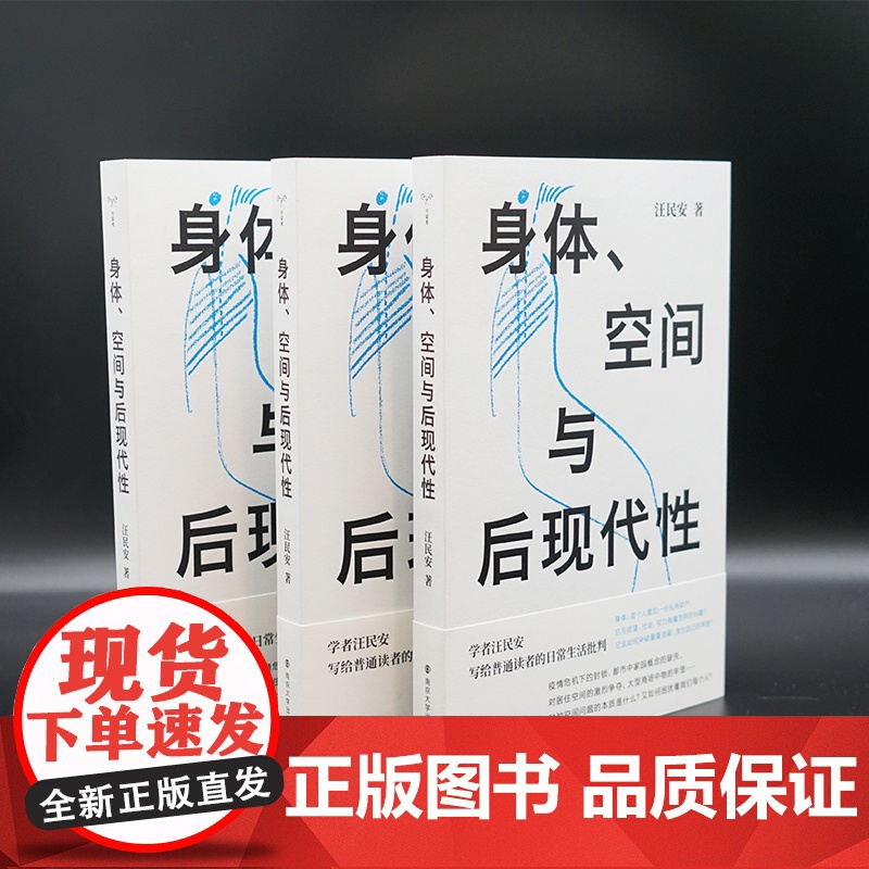 身体、空间与后现代性 汪民安 后现代哲学 日常生活批判 批评理论文化研究现代艺术和文学正版图书籍高清大图