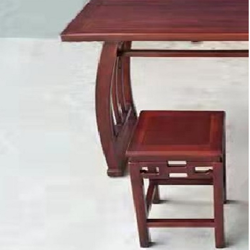 首指（SZ）木皮书法桌凳/SZ-7132高清大图