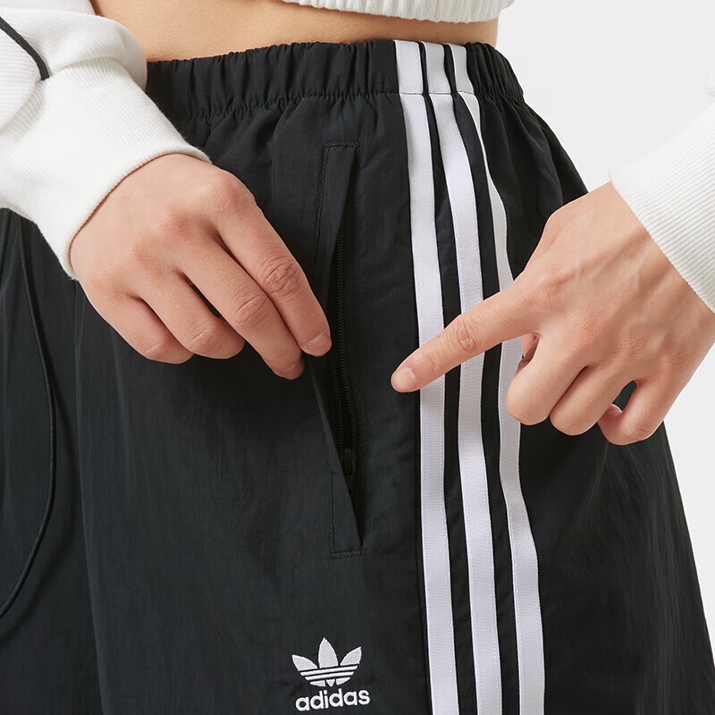 阿迪达斯（adidas）三叶草女裤新款运动裤跑步健身训练裤透气休闲卫裤时尚长裤KF9615 ZP高清大图