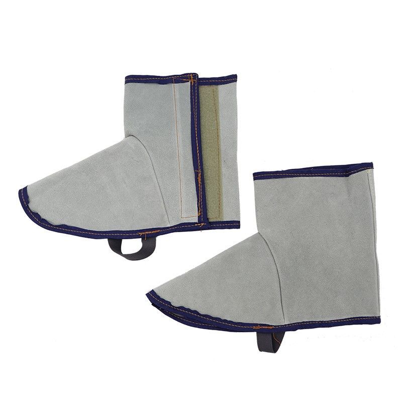 短款系带护脚颜色随机发货电焊护脚套焊工鞋套防火花烫脚罩耐高温脚盖