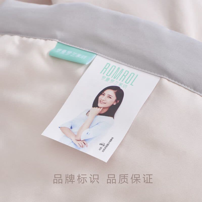 罗曼罗兰(ROMROL)春夏新款夏被 抗菌水洗蛋白夏被 樱语 150*200CM图片