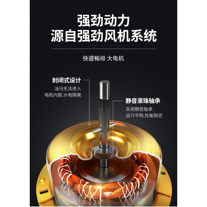先科 欧式 ≥22m³/min 油烟机