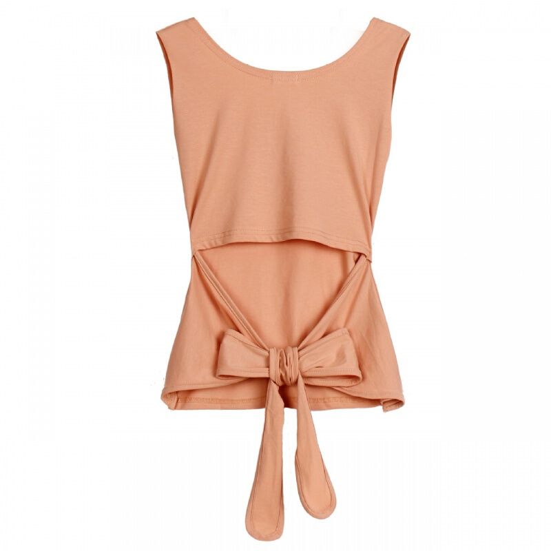 夏天衣服系带露背绑带收腰短袖上衣时尚女装体恤性感镂空紧身t恤ljq