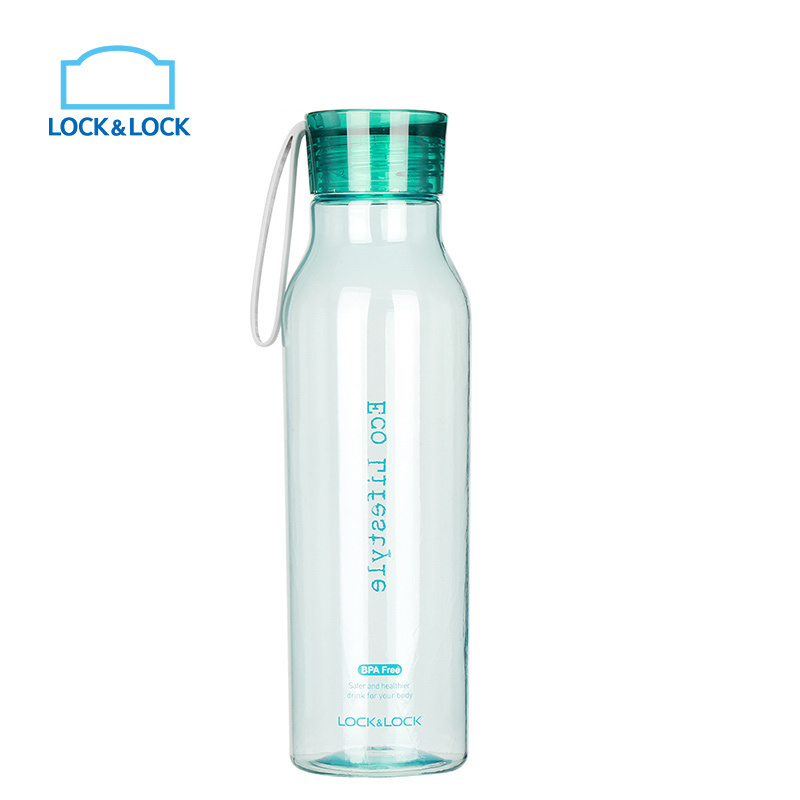 乐扣乐扣(lock&lock)塑料水杯两件套 HLC644S601(550ml) 2只装 不保温
