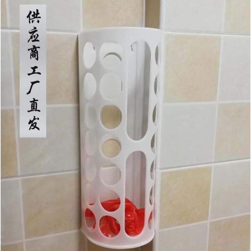 白色供应商工厂直发 16x13x45cm ikea宜家variera瓦瑞拉塑料袋抽取盒现代北欧垃圾袋收纳白色