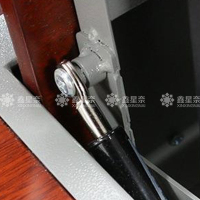 鑫星奈 XXN4022309 多媒体翻转电脑桌电教室培训桌隐藏式机房电脑桌 双人位