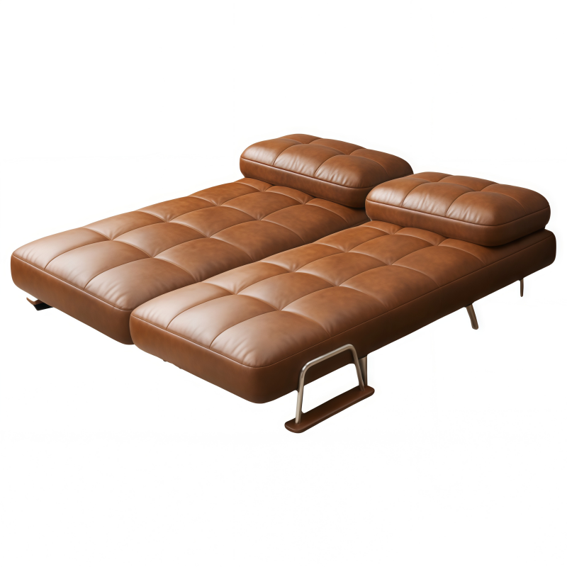 皮质折叠沙发高清大图