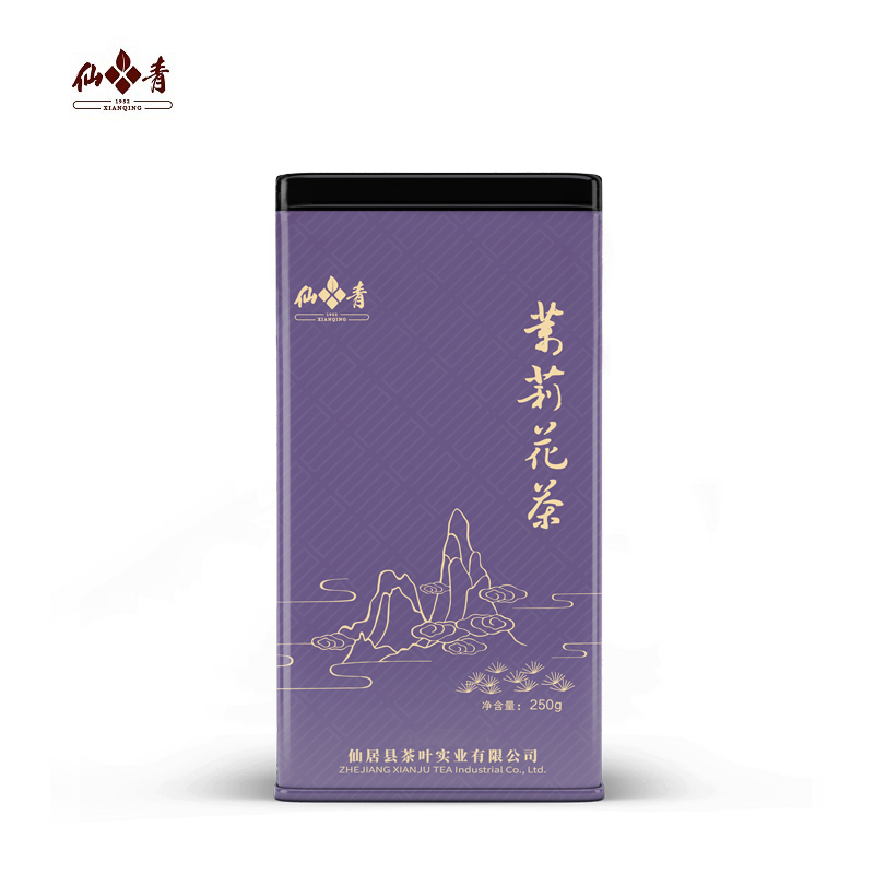 仙青特级茉莉花茶(商系列)250g罐装高清大图