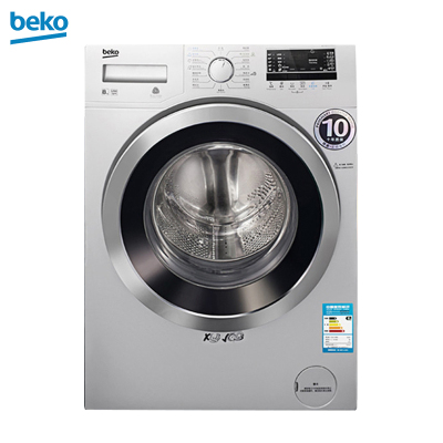 倍科(beko) WCY 81231 PTMLSI 8公斤 洗衣机 全自动变频滚筒洗衣机 大容量 变频电机(银灰色)