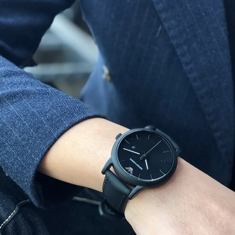 阿玛尼emporioarmani手表黑武士欧美石英男士腕表ar1973