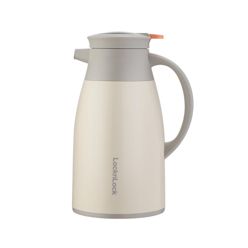 乐扣乐扣(LOCK&LOCK) 新活力数显保温壶(米色)LHC6610FU高清大图