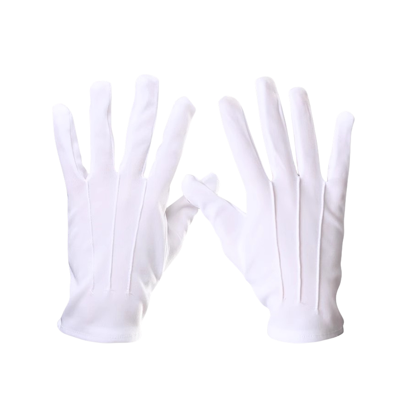 永满铁运 礼仪手套 白色 副高清大图