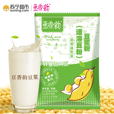 豆香韵 豆浆粉(速溶豆粉)75g(内含3条)/袋