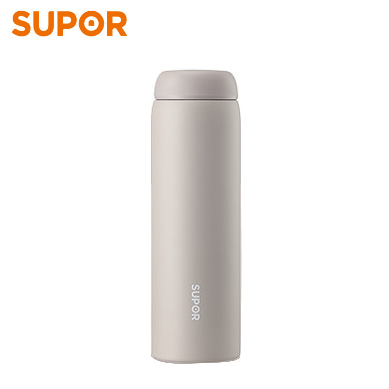 苏泊尔(SUPOR)保温杯316L不锈钢真空铜芯380ml/450 家用保温杯茶水杯 KC38FP11/KC45FP11