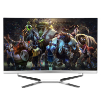 世纪之星(CENTURY STAR)24英寸曲面一体机电脑 酷睿i7/8GB内存/256GB固态 家用办公商务娱乐影音游戏台式电脑一体机电脑整机台式机电脑一体机