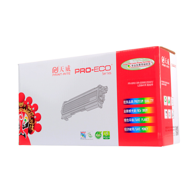 天威(PRINT-RITE)PR-DR2350硒鼓 适用于Brother HL-2260/2260C (单位:件) 黑色