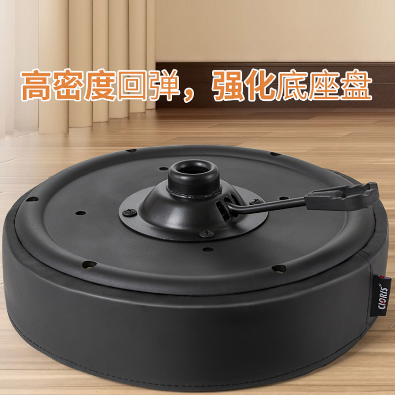 刘利博022教师椅 铝合金五星脚 牛皮座定型不塌陷海绵教师椅