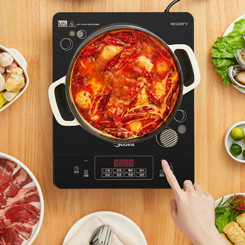 美的电磁炉MC-DZ03SZ 黑色