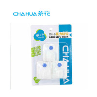 茶花 CH-B2902强力粘钩 塑料粘胶挂钩 (1X3) 2件装