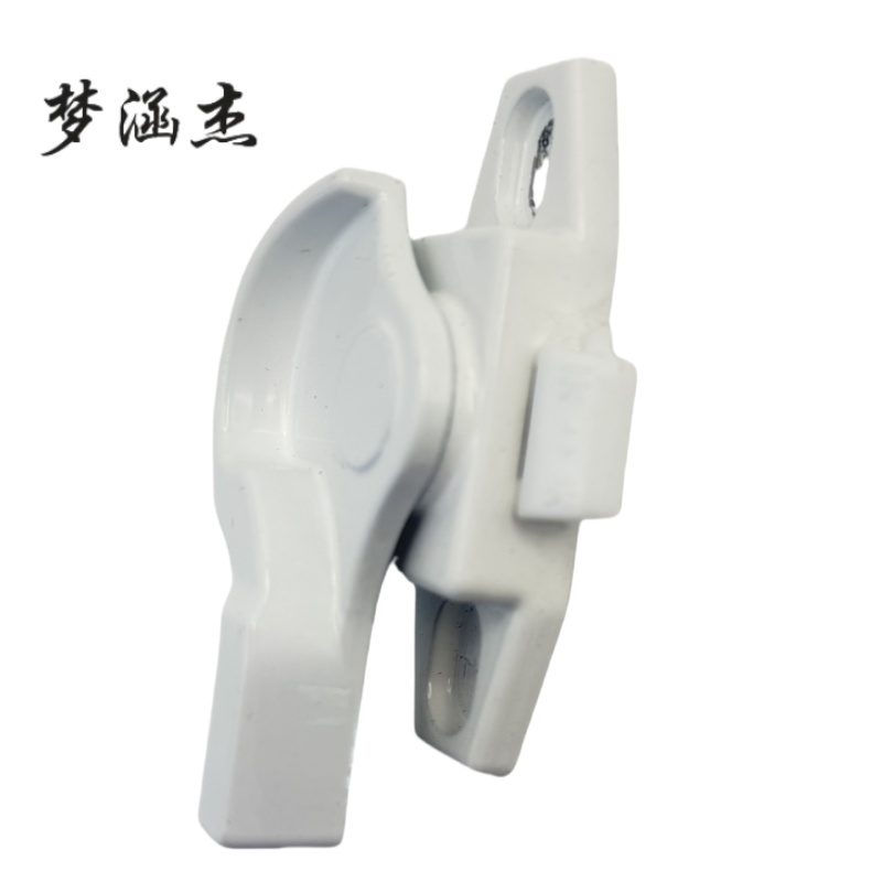 梦涵杰塑钢窗月牙锁 SG-5078 1个高清大图