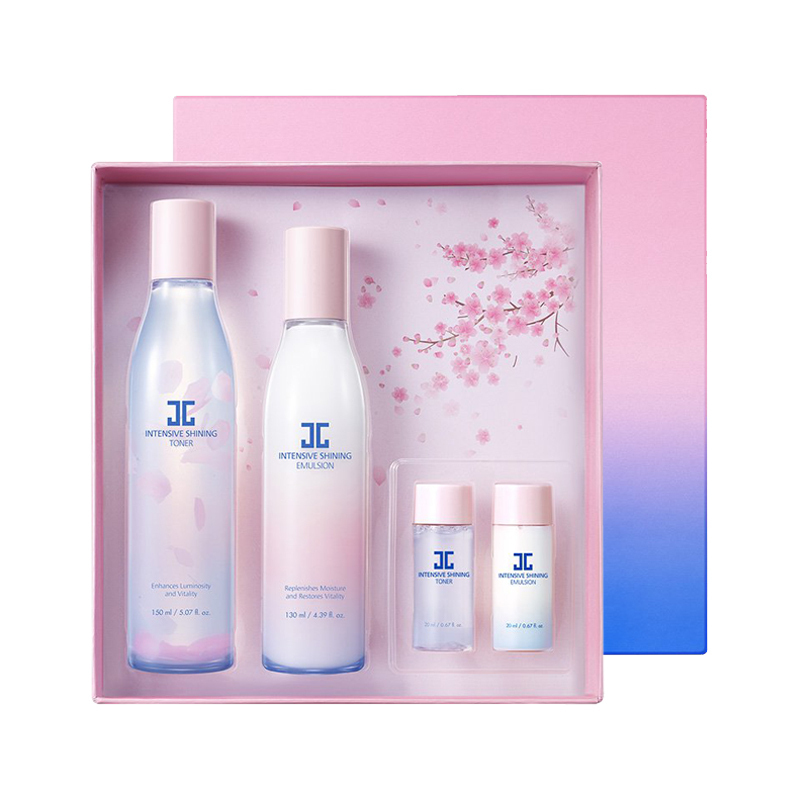 JAYJUN 密集焕亮水乳套盒 320ml(水+乳+水乳小样)滋润营养