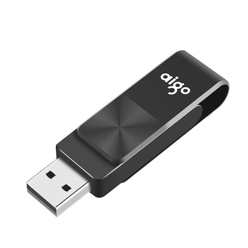 爱国者(aigo) U266 32G USB2.0 U盘/优盘 (计价单位:个) 黑色