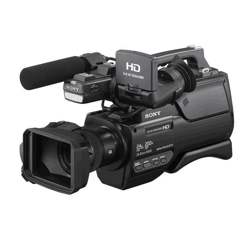 索尼(SONY)HXR-MC2500 专业数码摄像机 肩抗式高清存储卡摄录一体机套餐 约614万像素 3英寸显示屏